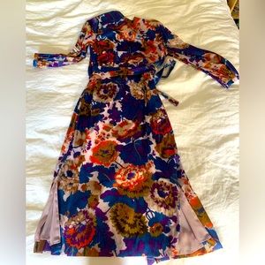 Once worn Whistles wrap dress